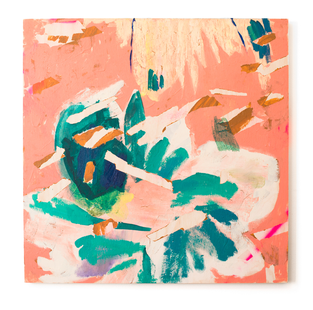 Button hole, painting